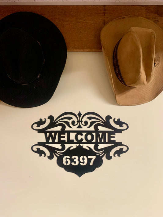 Custom Address Sign - 12x17 inch