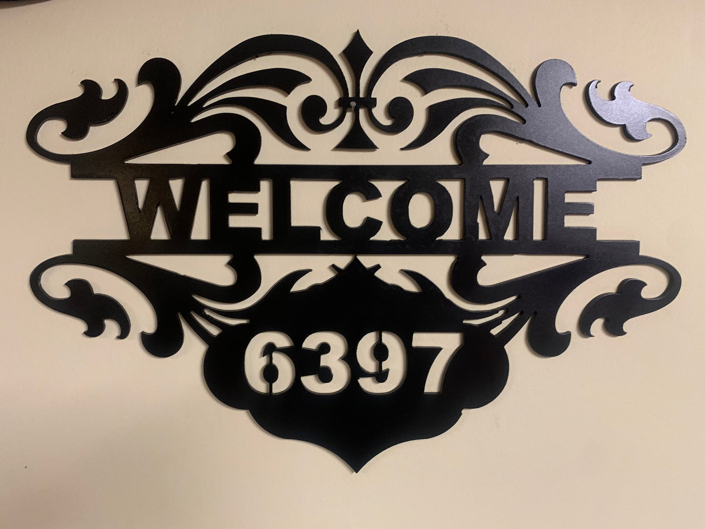 Custom Address Sign - 12x17 inch